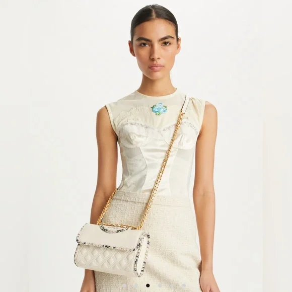 Tory Burch Fleming Shoulder Bag - Picture 3 of 6